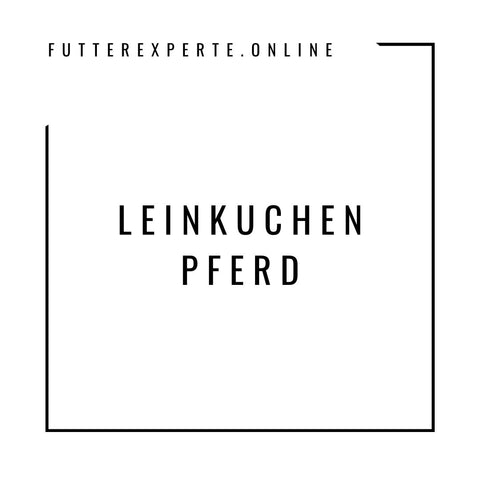 Leinkuchen Pferd